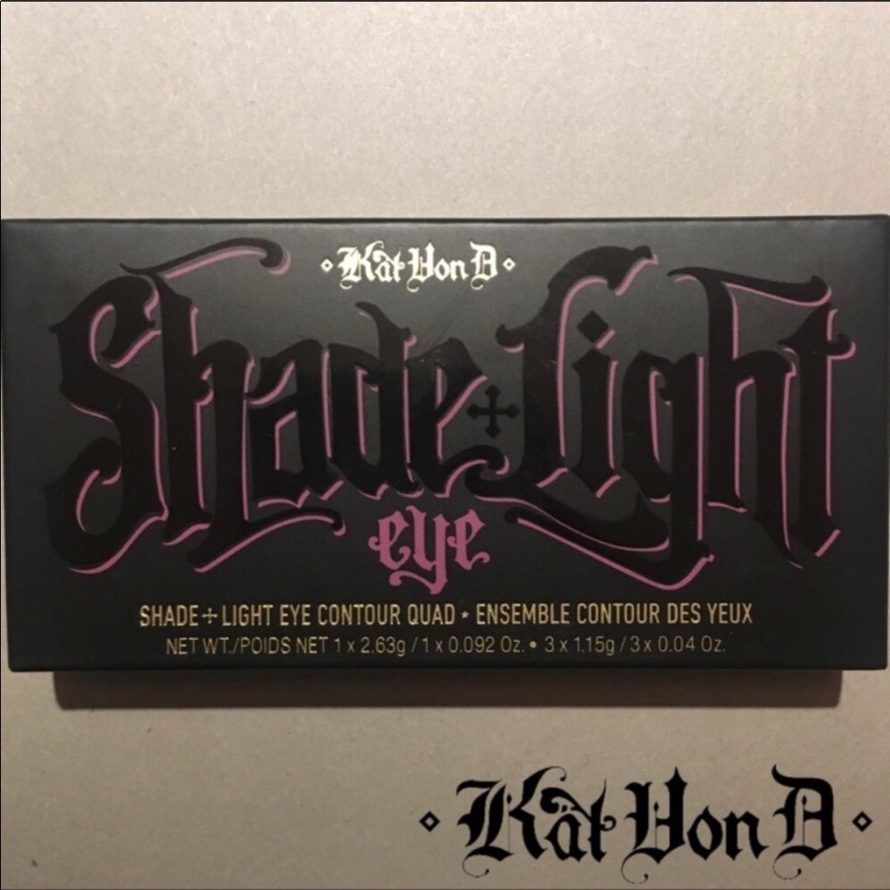 🖤NEW Kat Von D Shade + Light Eye Quad - Plum💜 - Picture 4 of 8